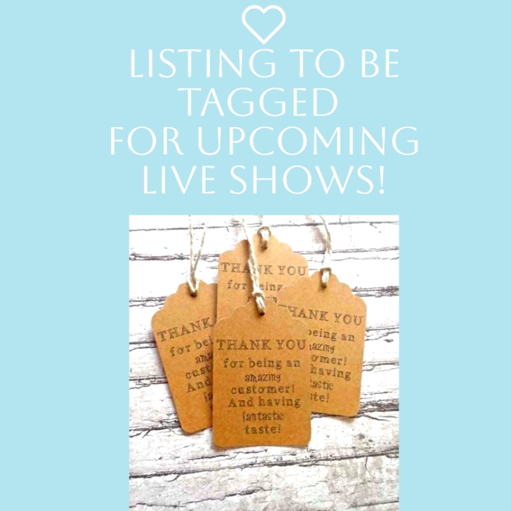 Tag List! Any Upcoming Shows You Will Be Tag. Please ❤️ to Be Notified ☺️✨️